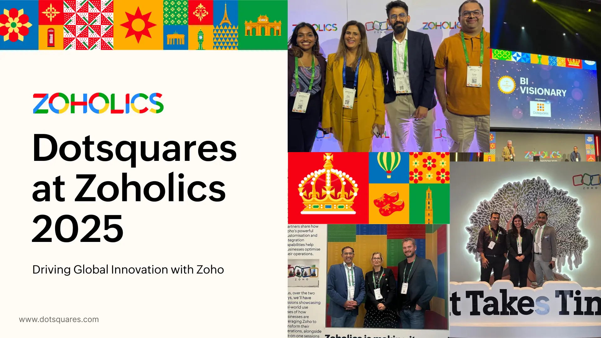 Dotsquares at Zoholics 2025: Driving Global Innovation with Zoho