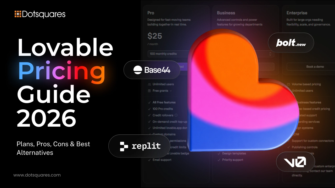 Lovable Pricing Guide 2026: Plans, Pros, Cons & Best Alternatives