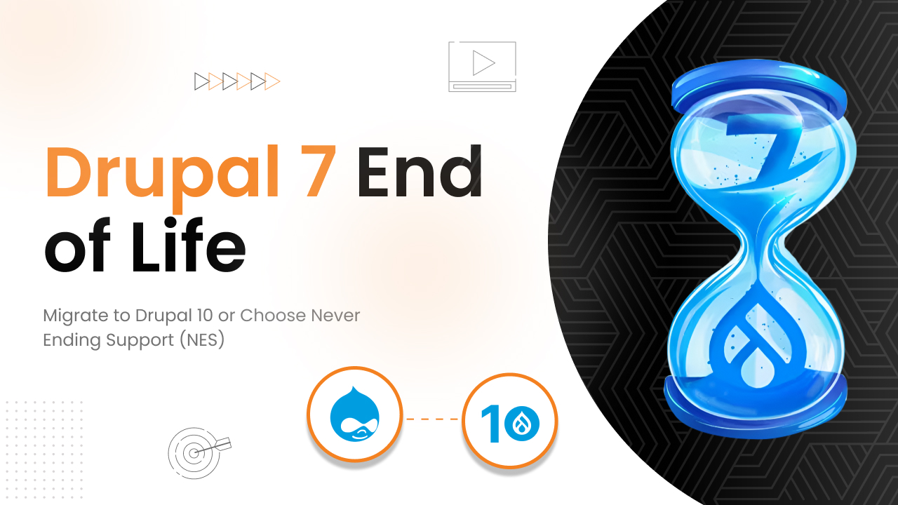 Drupal 7 End of Life: Migrate to Drupal 10 or Choose Never Ending Support (NES)